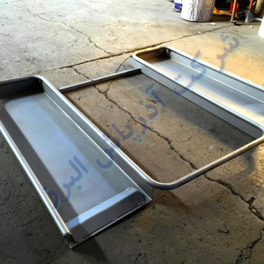 زیر مخزنی سطل زباله گالوانیزه سری Z401