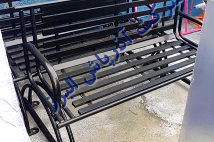 نیمکت پارکی فلزی آذرپاش البرز