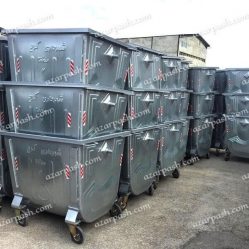 سطل زباله شهرداری 1100 لیتری M104