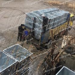 سفارش سطل زباله شهرداری 1100 لیتری