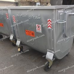 سطل زباله فلزی شهری 1100 لیتری M104