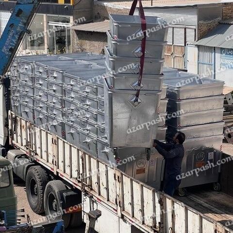 سفارش مخزن زباله 1100 لیتری M105