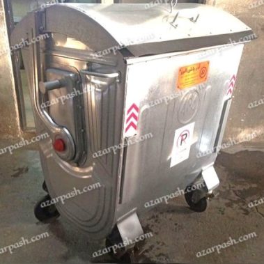 سطل زباله گالوانیزه 770 لیتری
