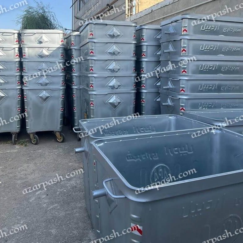 سطل زباله 1100 لیتری مکعب M108