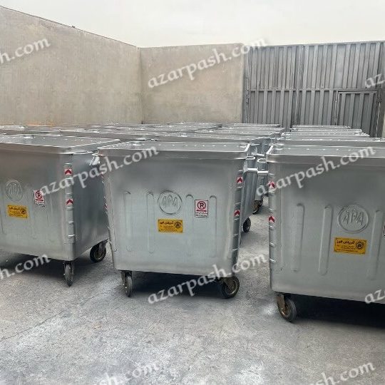 سطل زباله 1100 لیتری مکعب M108