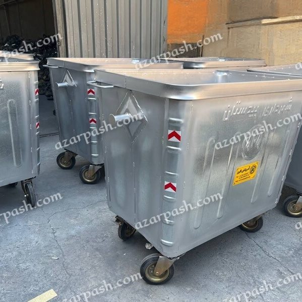 سطل زباله 1100 لیتری مکعب M108