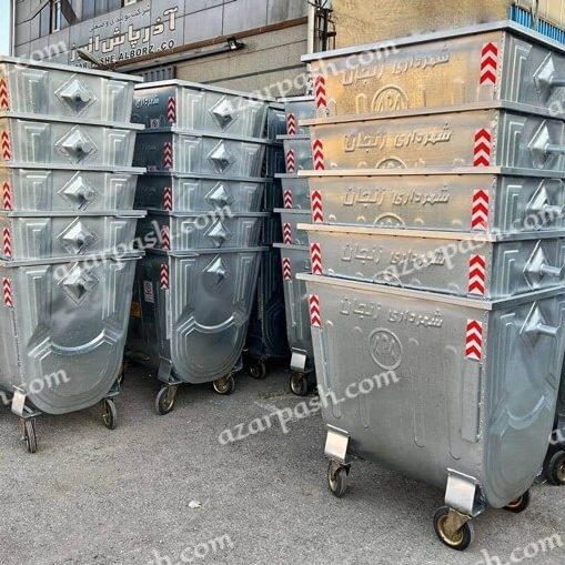 سطل زباله 1100 لیتری مکعب M104