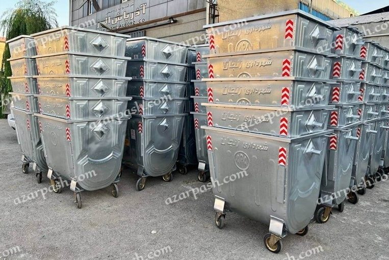 سطل زباله 1100 لیتری مکعب M104