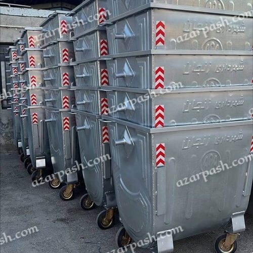 سطل زباله 1100 لیتری مکعب M104