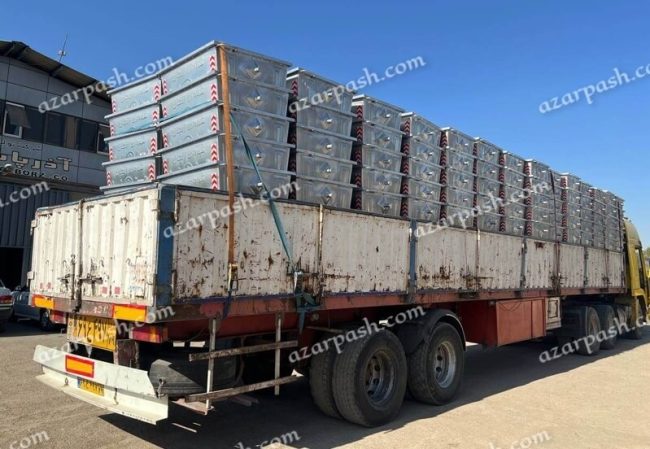 سطل زباله شهری محدب سطل زباله 1100 لیتری مکعب M104