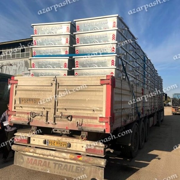 سطل زباله 1100 لیتری مکعب M104